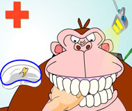 игра обезьяна у стоматолога